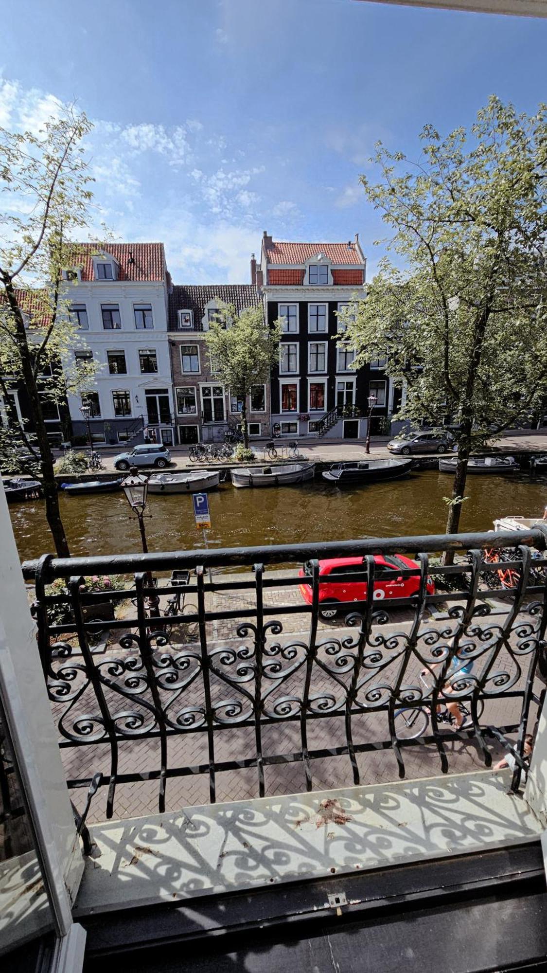 The Black Beauty Private Studio With Canal View From 1799 Amsterdam Eksteriør billede